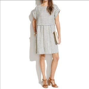 Madewell Blanca Linen Blend Dress